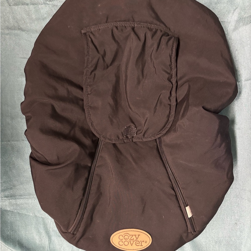 Cozy Cover Black Infant Car Seat Cover